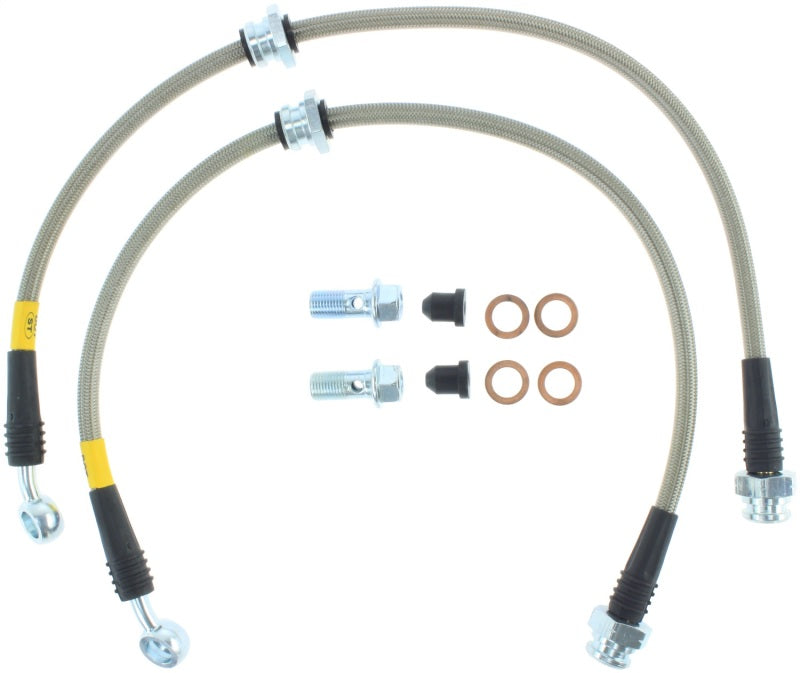 StopTech 00-06 Nissan Sentra Stainless Steel Front Brake Lines