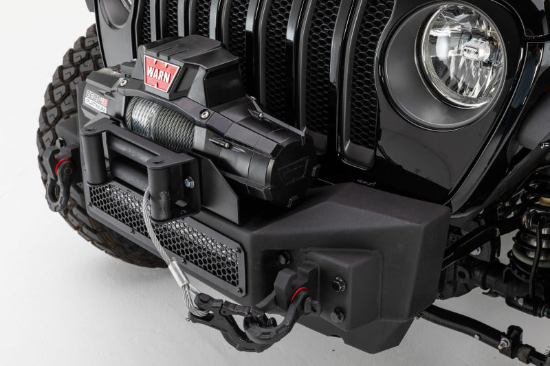 Go Rhino 07-20 Jeep Wrangler JL/JLU/JK/JKU/Gladiator JT Rockline Front Stubby Bumper - GTR Auto