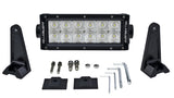 Hella Value Fit Sport 8in Light - 36W Dual Row Flood Beam - LED