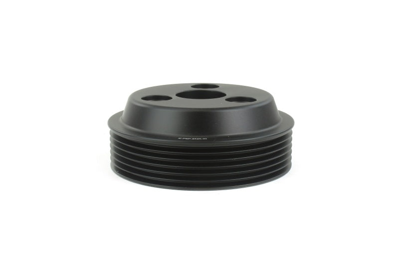 PERRIN 22-25 Subaru WRX / 21-25 Crosstrek / 20-25 LGT/OBXT/FXT Lightweight Water Pump Pulley - Black - GTR Auto