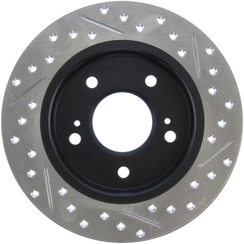 StopTech 02/94-98 Nissan 240SX SportStop Slotted & Drilled Rear Right Rotor