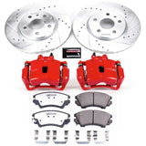 Power Stop 10-11 Saab 9-5 Front Z26 Street Kit w/Cals