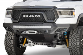 Addictive Desert Designs 2019 Ram Rebel 1500 Stealth Fighter Fr Bumper w/Winch&Parking Sensor Mounts - GTR Auto