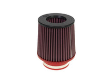 Load image into Gallery viewer, BMC Twin Air Universal Conical Filter w/Carbon Top - 70mm ID / 140mm H