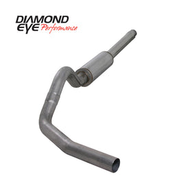 Diamond Eye KIT 4in Catback Single SS: 94-97 FORD 7.3L F250/F350 PWRSTROKE