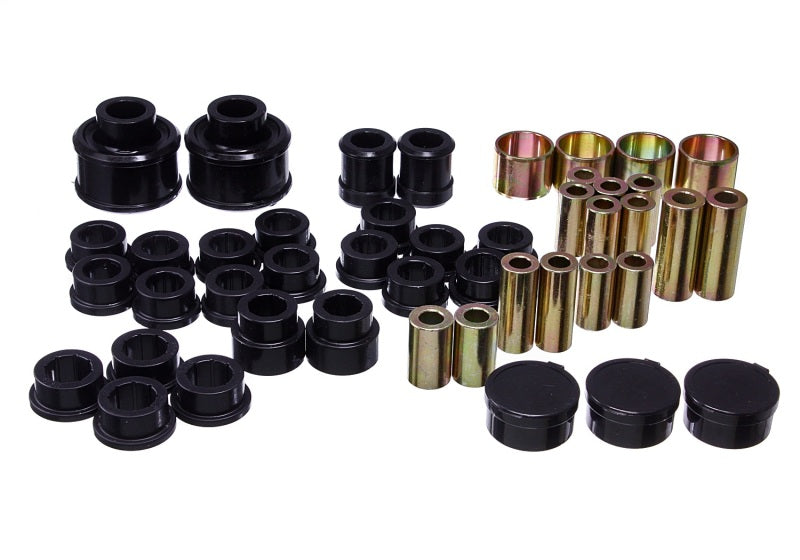 Energy Suspension 05-09 Subaru Legacy Rear Control Arm Bushing Set - Black - GTR Auto
