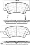 StopTech Street Brake Pads - Front