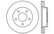 Load image into Gallery viewer, StopTech Power Slot 90-96 Buick Century / 90-96 Olds Cutlass Ciera Fr Left Drilled &amp; Slotted Rotor