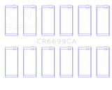 King Engine Bearings Dodge Cummins B-Series L6 (Size Standard) Connecting Rod Bearing Set
