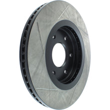 Load image into Gallery viewer, StopTech Power Slot 3/06-10/06 Nissan Armada SportStop Slotted Front Left Rotor