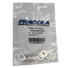 Load image into Gallery viewer, Fragola -10AN Alum. Crush Washer -AN-901 10 Pack