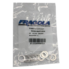 Load image into Gallery viewer, Fragola -3AN Alum. Crush Washer -AN-901 10 Pack