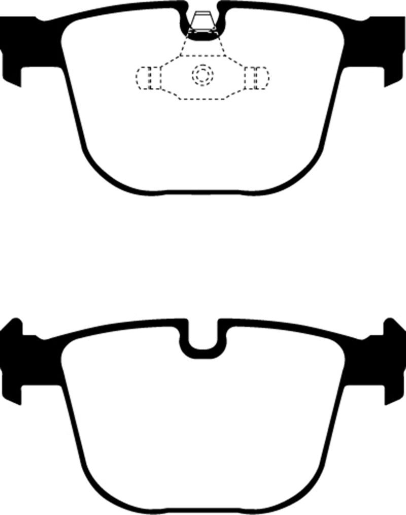 EBC 08-10 BMW M3 4.0 (E90) Redstuff Rear Brake Pads