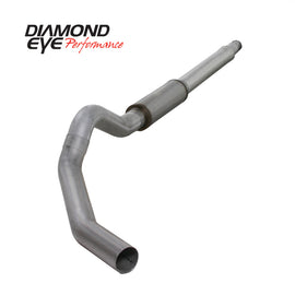 Diamond Eye KIT 5in Catback Single AL: 03-07 FORD 6.0L F250/F350