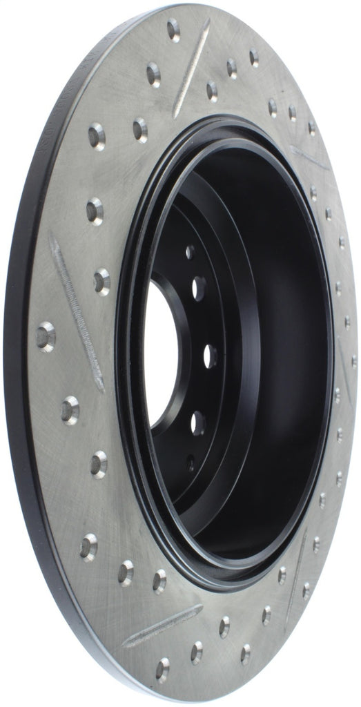 StopTech Power Slot 91-95 Acura Legend / 95-98 Honda Odyssey Left Rear Drilled & Slotted Rotor
