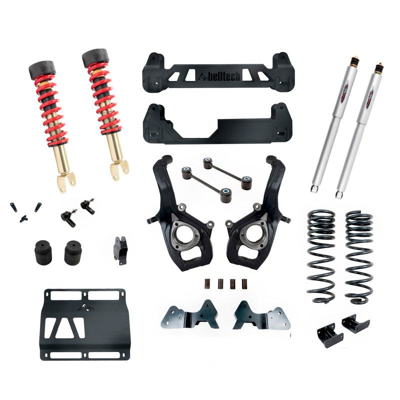 Belltech 2019+ Dodge Ram 1500 2WD (NonClassic) 6-9in. Performance Handling Lift Kit w/ Shocks