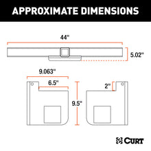 Load image into Gallery viewer, Curt Univ Weld On 2.5In R 44In L 9In S