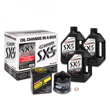 Load image into Gallery viewer, Maxima SxS Quick Change Kit 10W-50 Synthetic w/ Black Filter