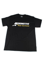 Load image into Gallery viewer, Aeromotive Logo T-Shirt (Black) - XXXL