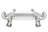 SOUL 2020+ Porsche 718 GT4 / Spyder / GTS 4.0L Valved Exhaust - Brushed Straight Cut Tips - No VC