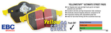 Load image into Gallery viewer, EBC 00-02 Dodge Dakota 2WD 2.5 Yellowstuff Front Brake Pads