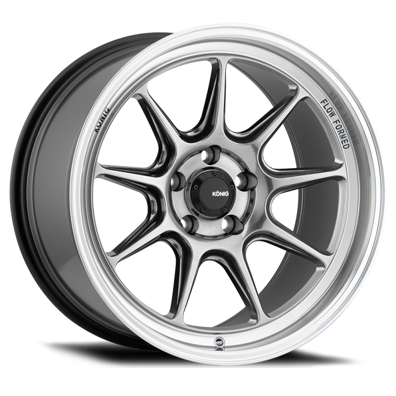 Konig Countergram 19x9.5A 5x112 ET30 Hyper Chrome / Machined Lip