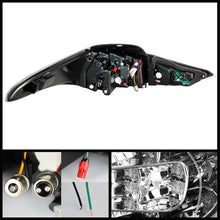 Load image into Gallery viewer, Spyder Hyundai Elantra 11-13 Light Bar LED Tail Lights Black ALT-YD-HYELAN11-LED-BK