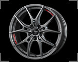 Gram Lights 57FXZ Overseas 19x8.5 +32 5x112 Matte Graphite w/Machining Wheel