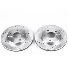 Load image into Gallery viewer, Power Stop 04-05 Chevrolet Classic Front Evolution Drilled &amp; Slotted Rotors - Pair