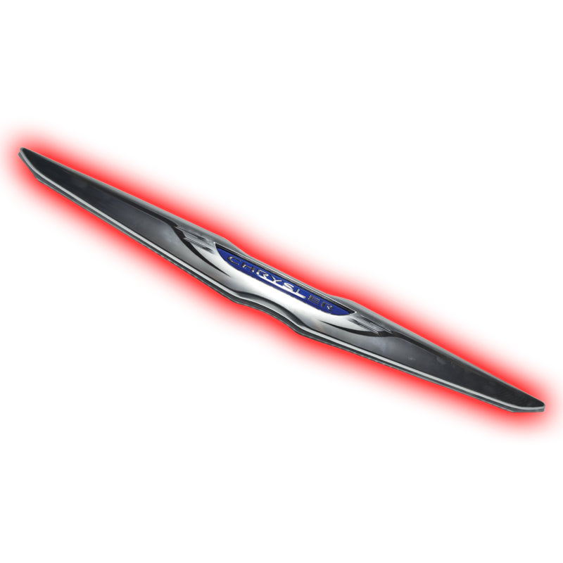 Oracle Chrysler Illuminated LED Sleek Wing - Red SEE WARRANTY