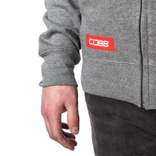 Load image into Gallery viewer, Cobb Grey Zippered Hoodie - Size X-Small