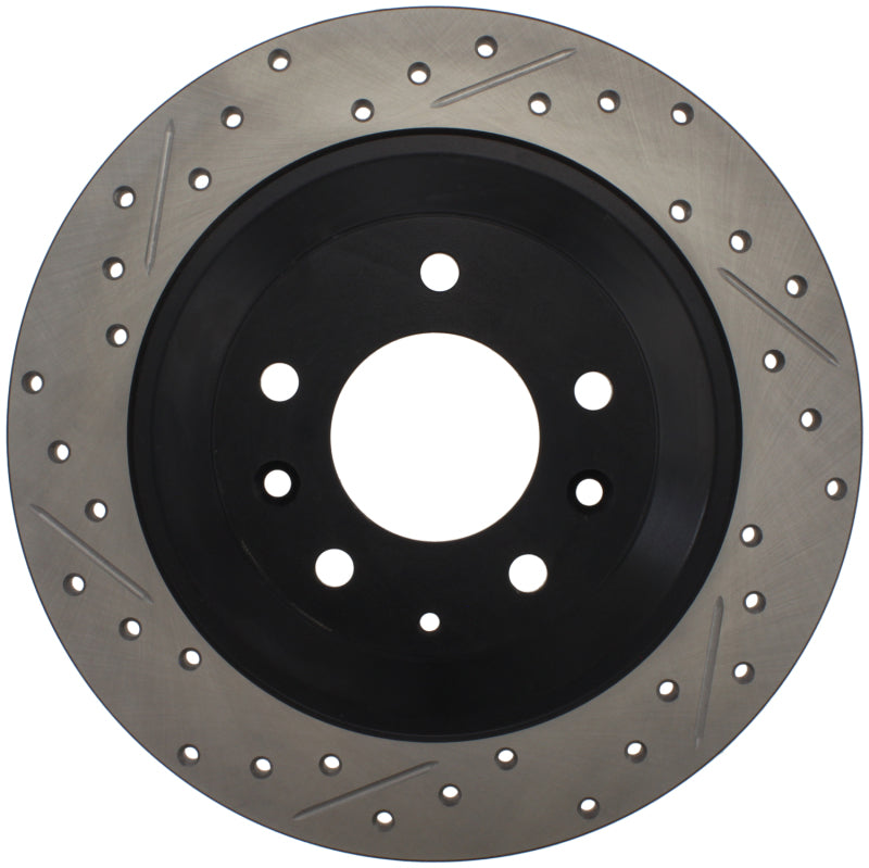 StopTech 06-07 Mazda Tribute 6 Slotted & Drilled Right Rear Rotor