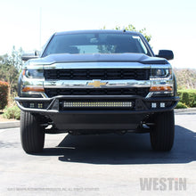 Load image into Gallery viewer, Westin 2016-2018 Chevy Silverado 1500 Outlaw Front Bumper - Textured Black