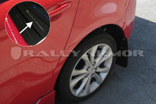Load image into Gallery viewer, Rally Armor 10-13 Mazda3/Speed3 Black UR Mud Flap w/ Silver Logo