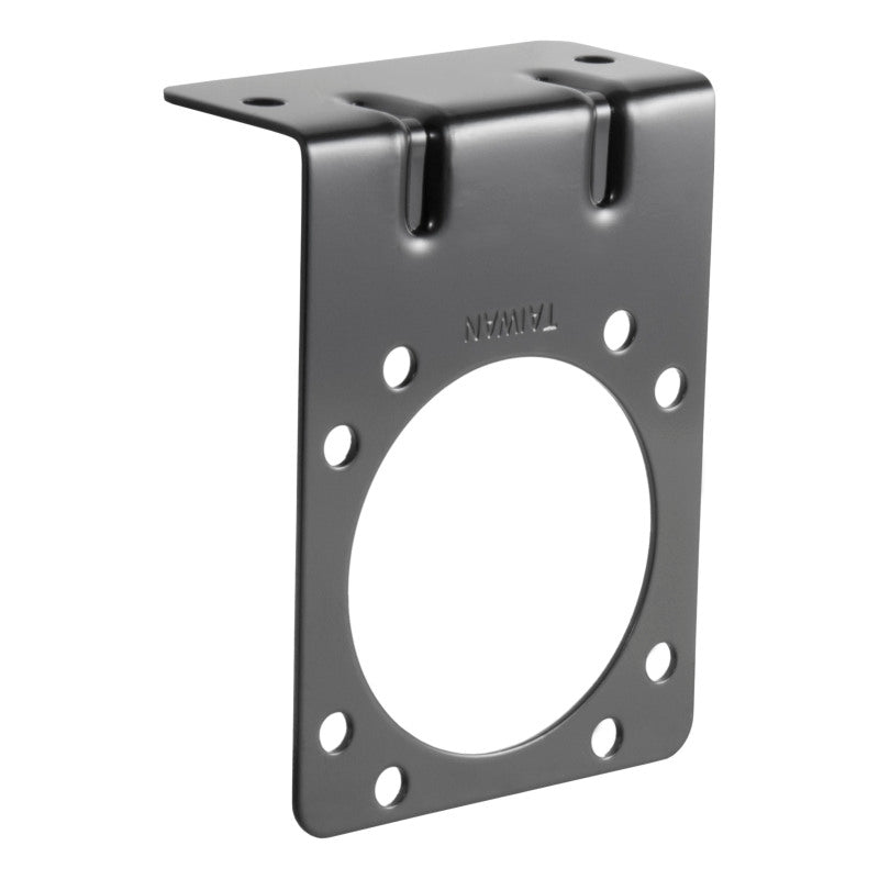 Curt Connector Mounting Bracket for 7-Way RV Blade (Black Packaged)