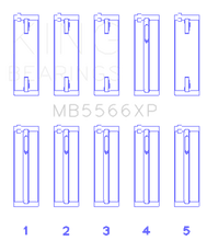 Load image into Gallery viewer, King Engine Bearings Audi A4 1.8L AEB Performance Main Bearing Set - Size STD - GTR Auto