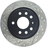 StopTech 03-12 Saab 9-3/9-3X Slotted & Drilled Right Rear Rotor