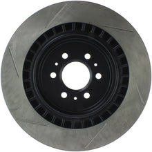 Load image into Gallery viewer, StopTech Power Slot 06-10 Cadillac Seville STS/SLS / 04-07 CTS V Rear Left Slotted Rotor
