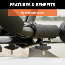 Load image into Gallery viewer, Curt Aluminum Roof Rack Kayak Holders