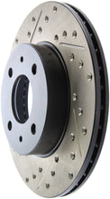 Load image into Gallery viewer, StopTech 95-99 Nissan 200SX / 98-99 Sentra (Exc Wagon) Slotted &amp; Drilled Right Front Rotor