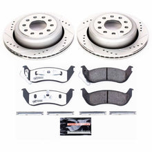 Load image into Gallery viewer, Power Stop 03-11 Lincoln Town Car Rear Z26 Street Warrior Brake Kit