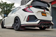 Load image into Gallery viewer, Rally Armor 17-22 Honda Civic Type R Red UR Mud Flap w/White Logo