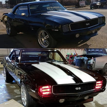 Load image into Gallery viewer, Oracle Pre-Installed Lights 7 IN. Sealed Beam - Red Halo