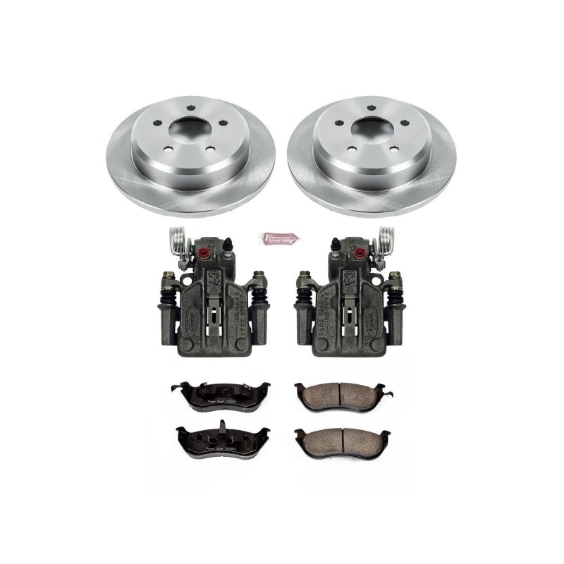Power Stop 01-02 Lincoln Town Car Rear Autospecialty Brake Kit w/Calipers