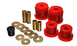 Energy Suspension 00-09 Honda S2000 Red Rear Differential Carrier Bushing Set - GTR Auto