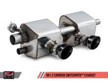 Load image into Gallery viewer, AWE Tuning Porsche 911 (991.2) Carrera / S SwitchPath Exhaust for PSE Cars - Chrome Silver Tips