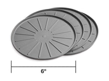 Load image into Gallery viewer, WeatherTech Round Coaster Set - Grey - Set of 6