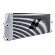 Load image into Gallery viewer, Mishimoto Heavy-Duty Oil Cooler - 17in. Same-Side Outlets - Silver