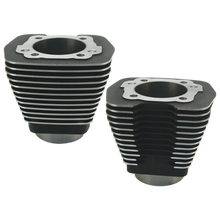Load image into Gallery viewer, S&amp;S Cycle 84-99 BT w/ 96in Engines w/ Stock Heads 3-5/8in Bore Cylinders - Wrinkle Black