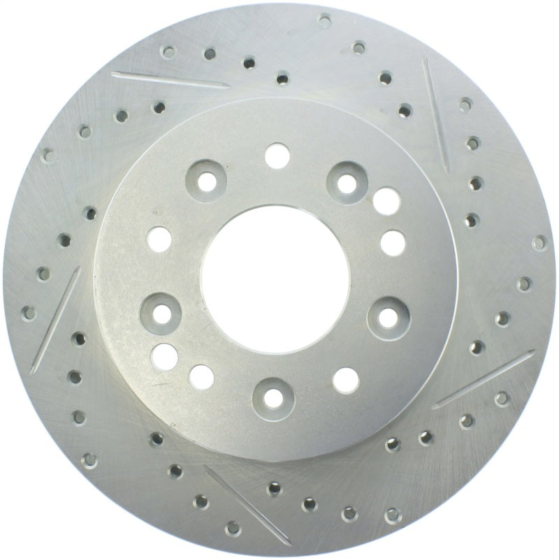 StopTech Select Sport 63-82 Chevrolet Corvette / 68-69 Camaro Slotted and Drilled Left Rear Rotor